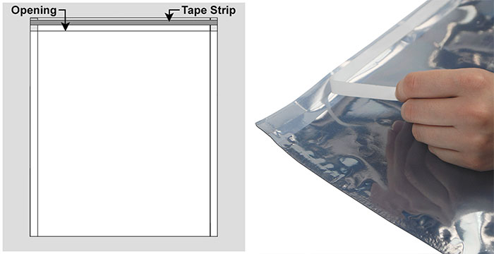 Tape Top Bag