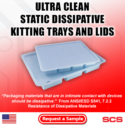 SCS - Ultra Clean Static Dissipative Lids